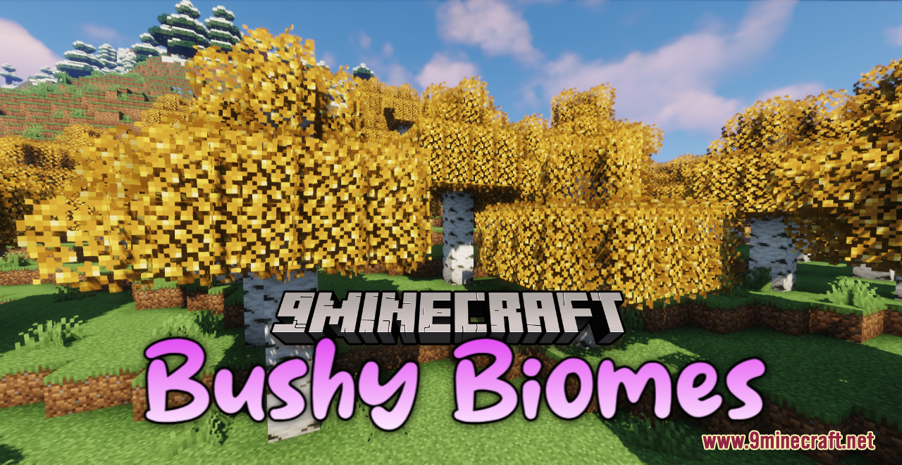 Bushy Biomes Resource Pack (1.20.6, 1.20.1) - Texture Pack 1