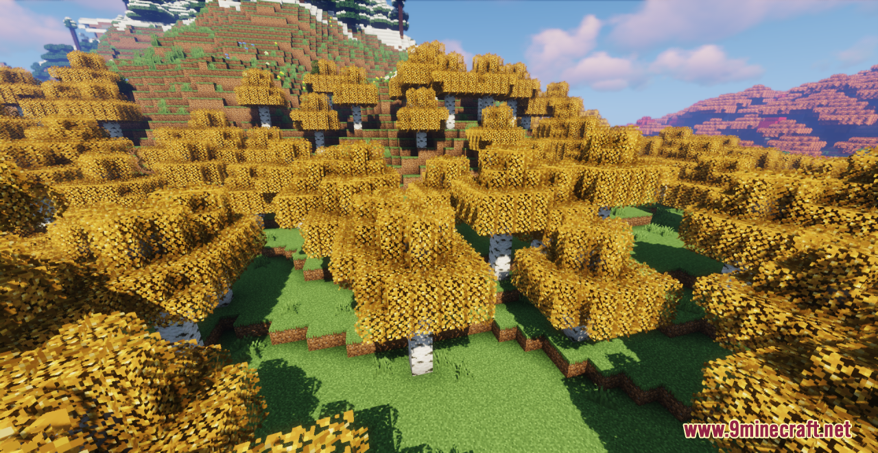 Bushy Biomes Resource Pack (1.20.6, 1.20.1) - Texture Pack 2