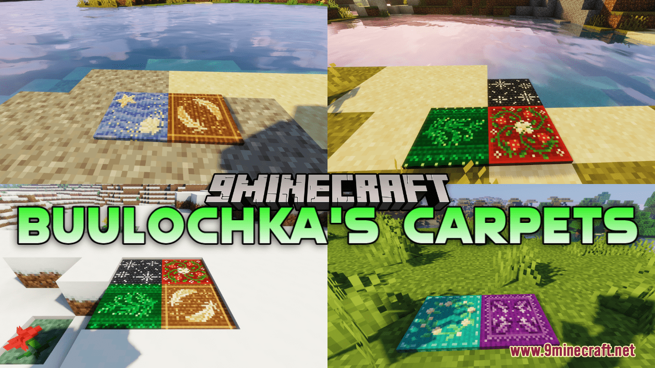 Buul0chka's Carpets Resource Pack (1.20.6, 1.20.1) - Texture Pack 1