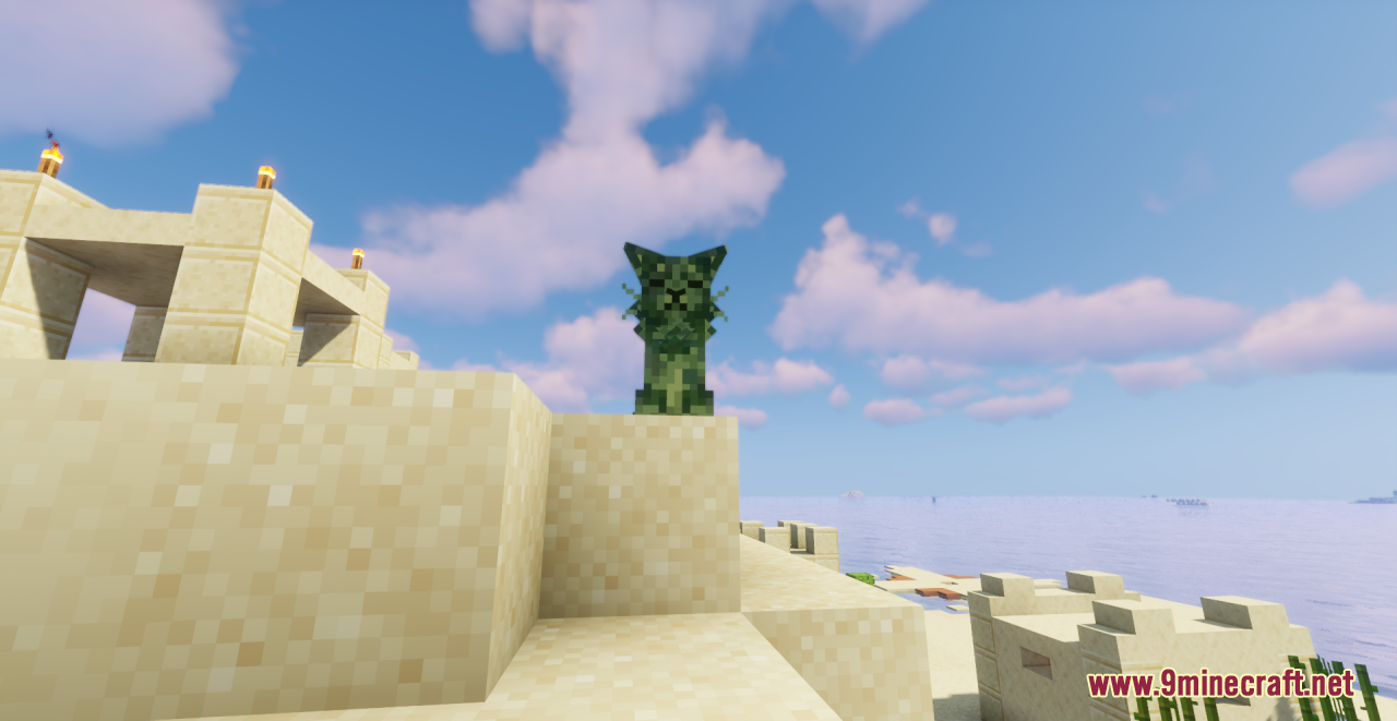 Cat Creepers Resource Pack (1.20.6, 1.20.1) - Texture Pack 13