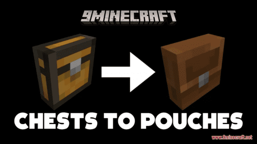 Chests to Pouches Resource Pack (1.20.6, 1.20.1) – Texture Pack Thumbnail