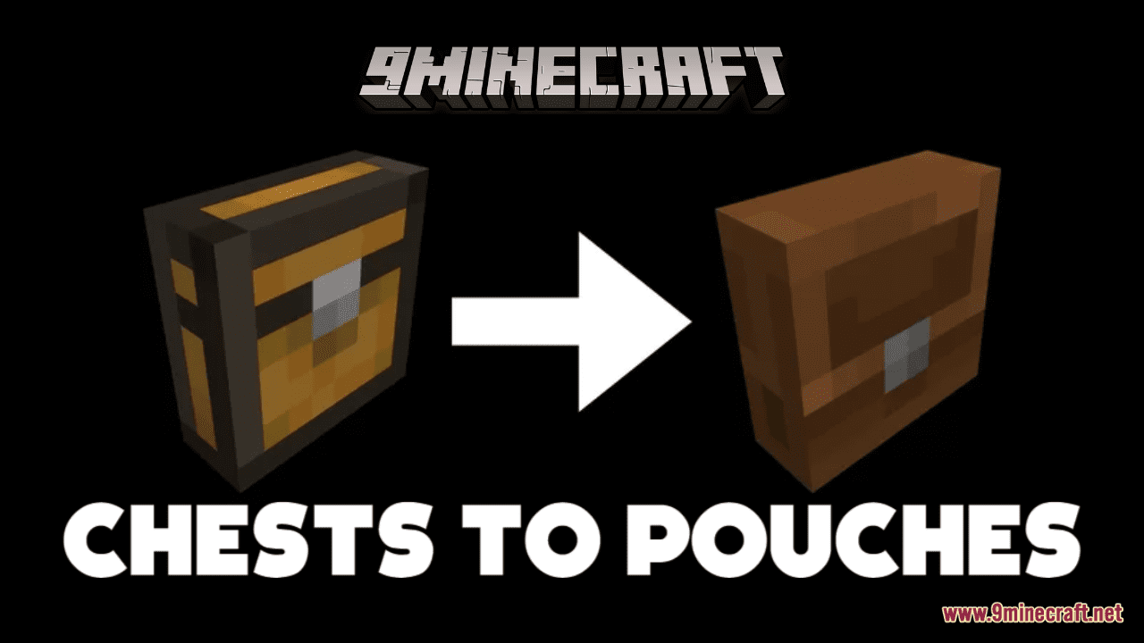 Chests to Pouches Resource Pack (1.20.6, 1.20.1) - Texture Pack 1