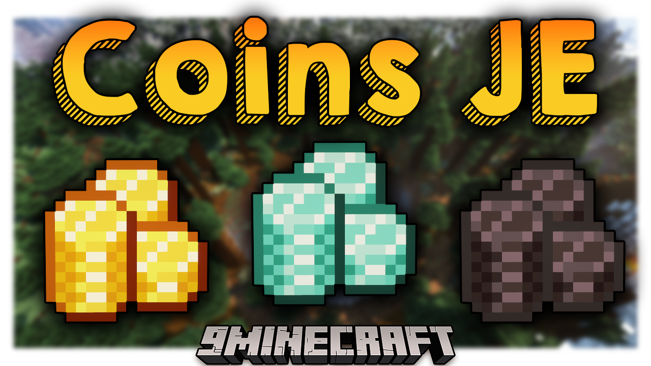 Coins JE Mod (1.20.4, 1.19.4) - New Exchange Currency System 1