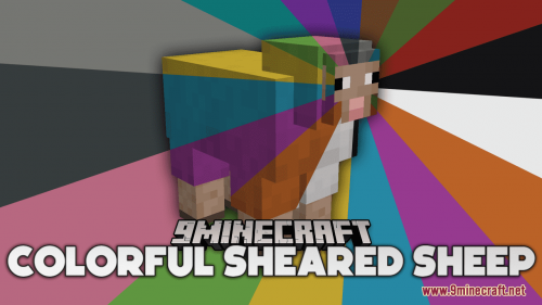 Colorful Sheared Sheep Resource Pack (1.20.6, 1.20.1) – Texture Pack Thumbnail