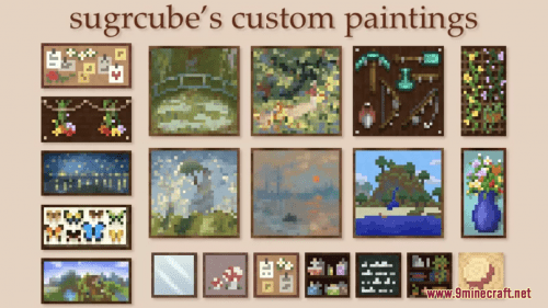 Custom Paintings Resource Pack (1.20.6, 1.20.1) – Texture Pack Thumbnail