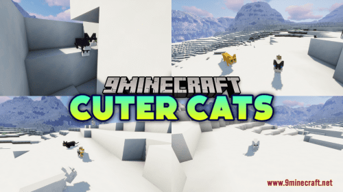 Cuter Cats Resource Pack (1.20.6, 1.20.1) – Texture Pack Thumbnail