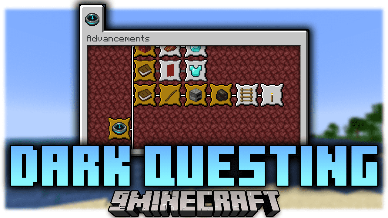 Dark Questing Mod (1.20.4, 1.19.4) - Grants You Extra Quests 1