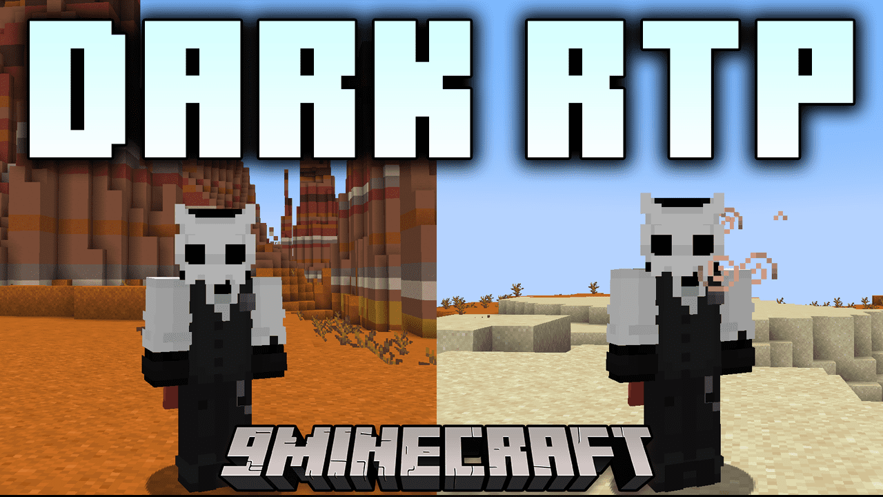 Dark RTP Mod (1.20.4, 1.19.4) - Random Teleport 1