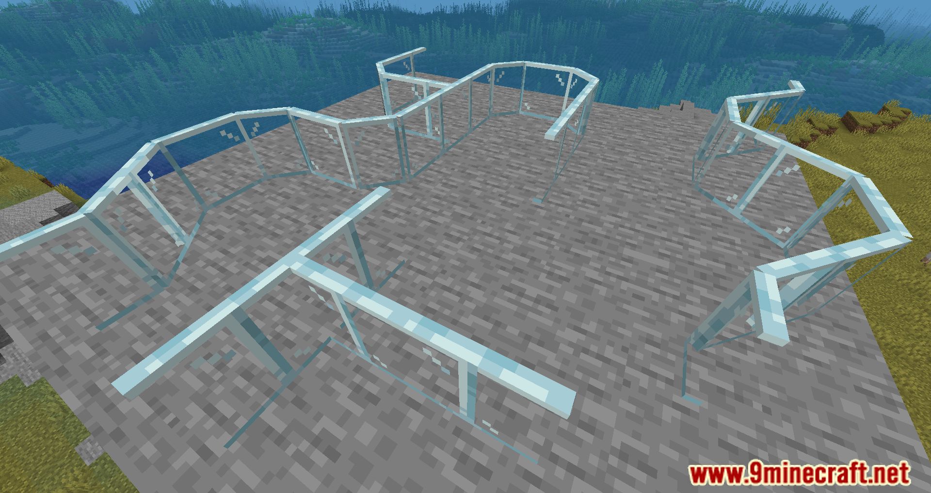 Diagonal Panes Mod (1.19.2, 1.18.2) - Smooth Cornering Transitions 5