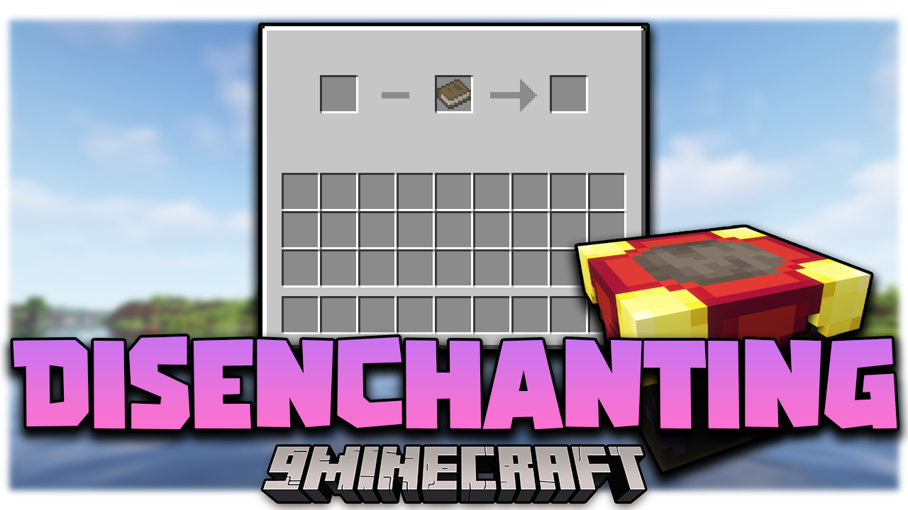 Disenchanting Mod (1.20.1, 1.19.4) - Separate Enchantments From Items 1