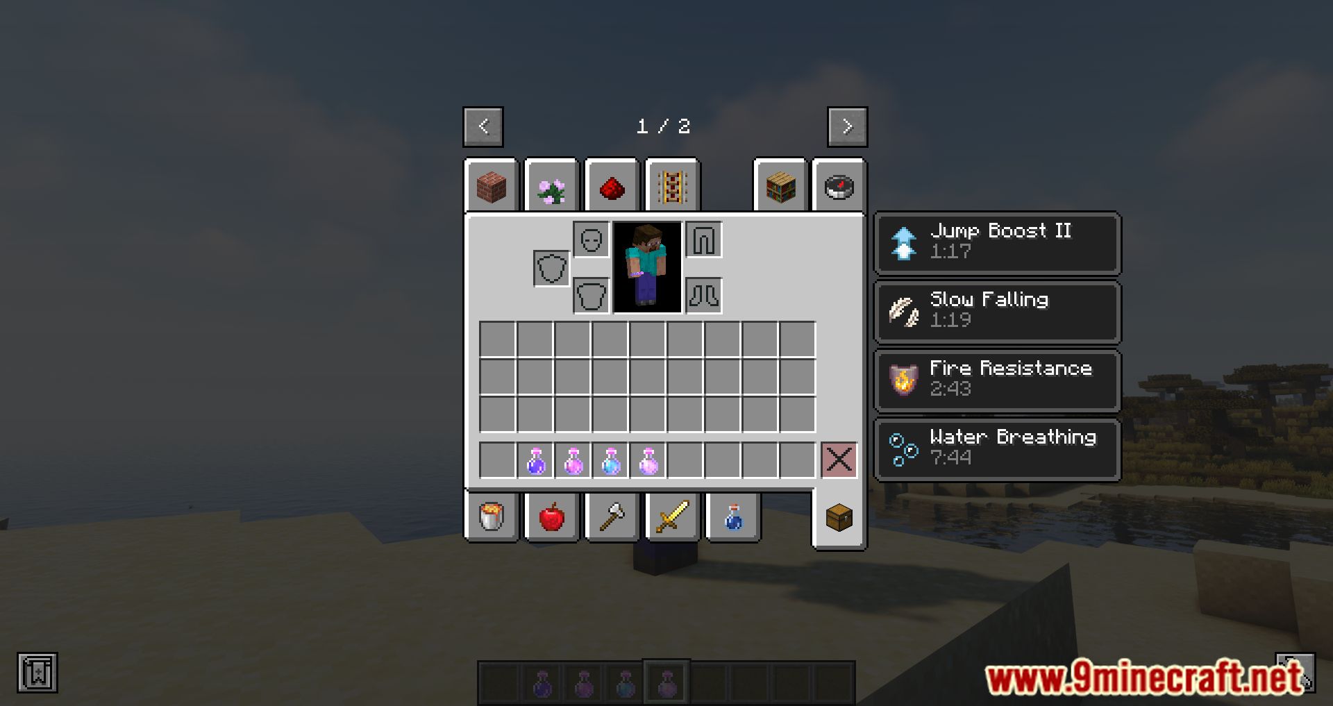 Effect Tooltips Mod (1.20.4, 1.19.4) - More Information About Effects 2