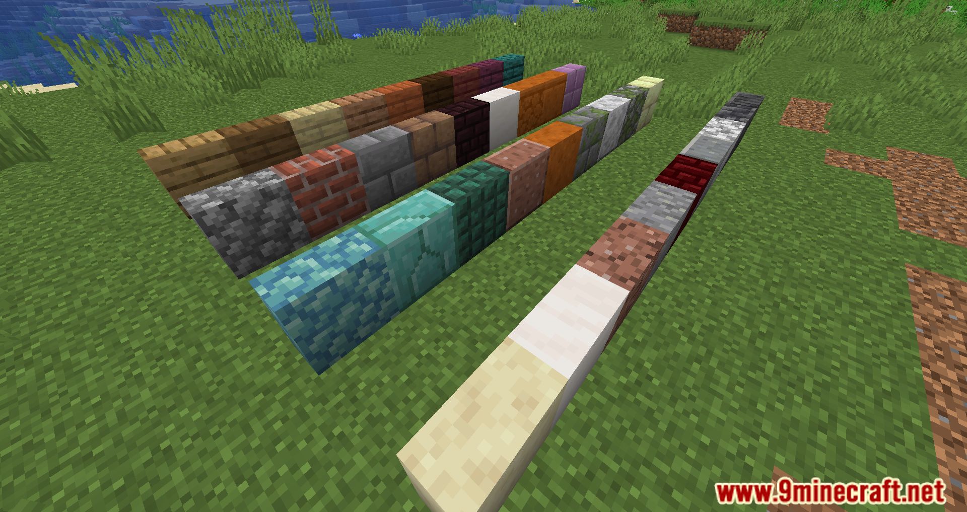 Enchanted Vertical Slabs Mod (1.21, 1.20.1) - More Blocks To Build 2