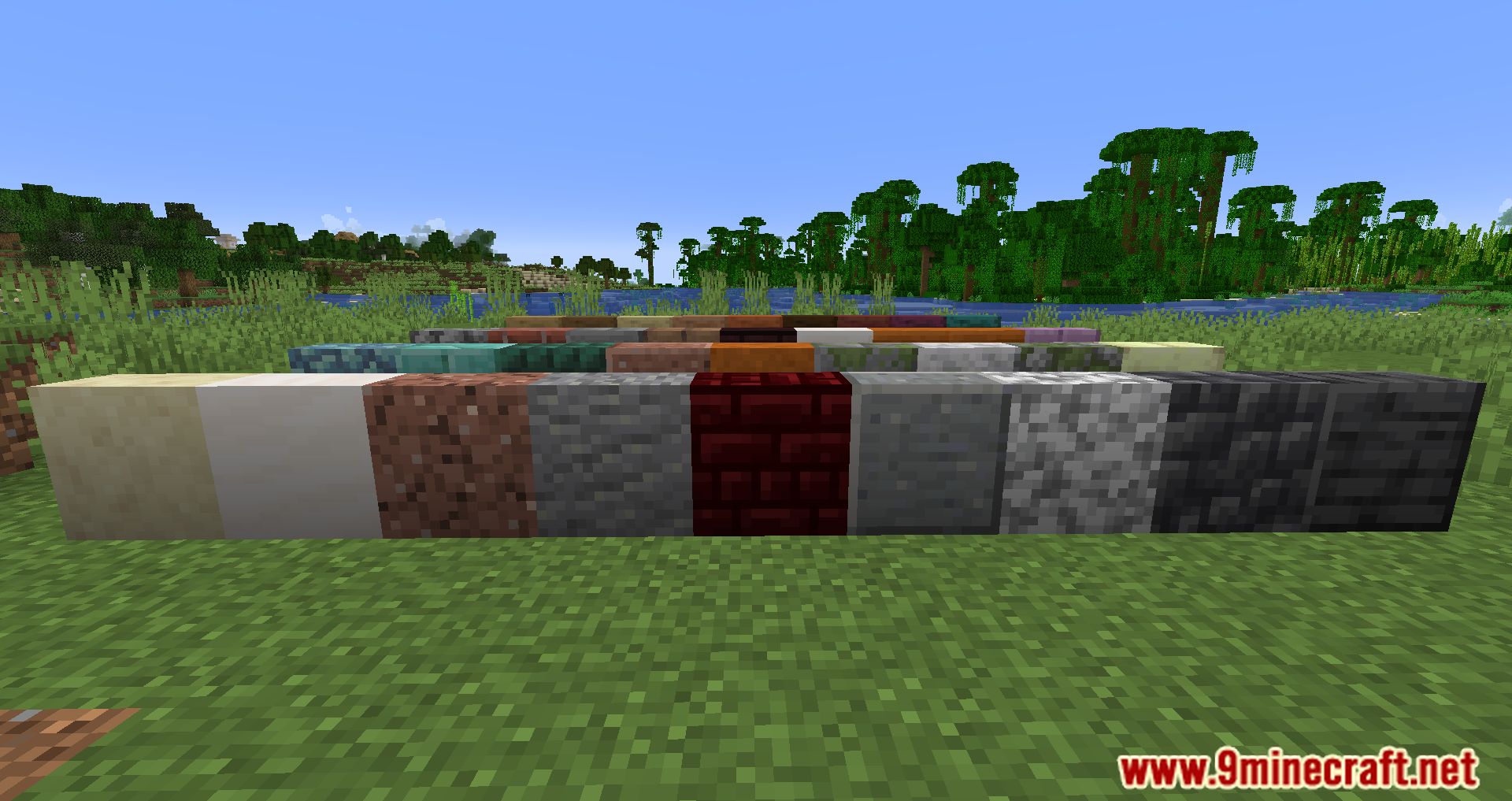 Enchanted Vertical Slabs Mod (1.21, 1.20.1) - More Blocks To Build 7