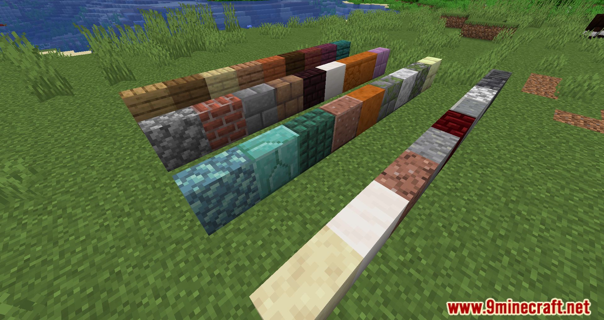 Enchanted Vertical Slabs Mod (1.21, 1.20.1) - More Blocks To Build 11