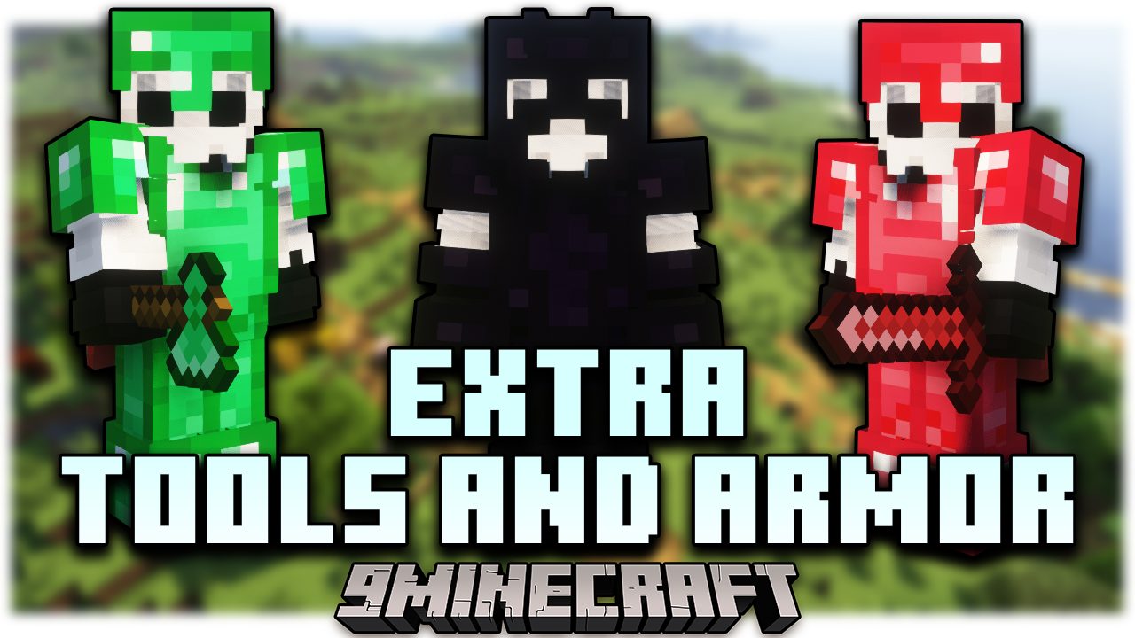 Extra Tools And Armor Mod (1.19.2) – Create And Craft New Tools 1