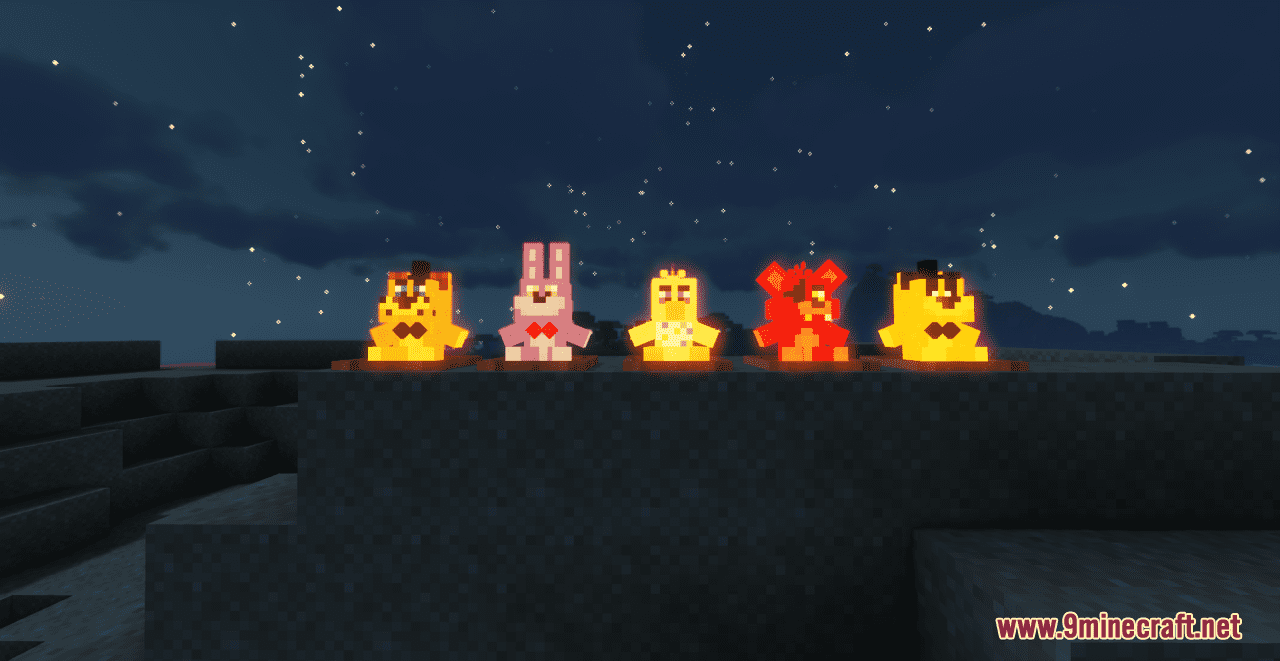 FNaF Plush Doll Totems Resource Pack (1.20.6, 1.20.1) - Texture Pack 13