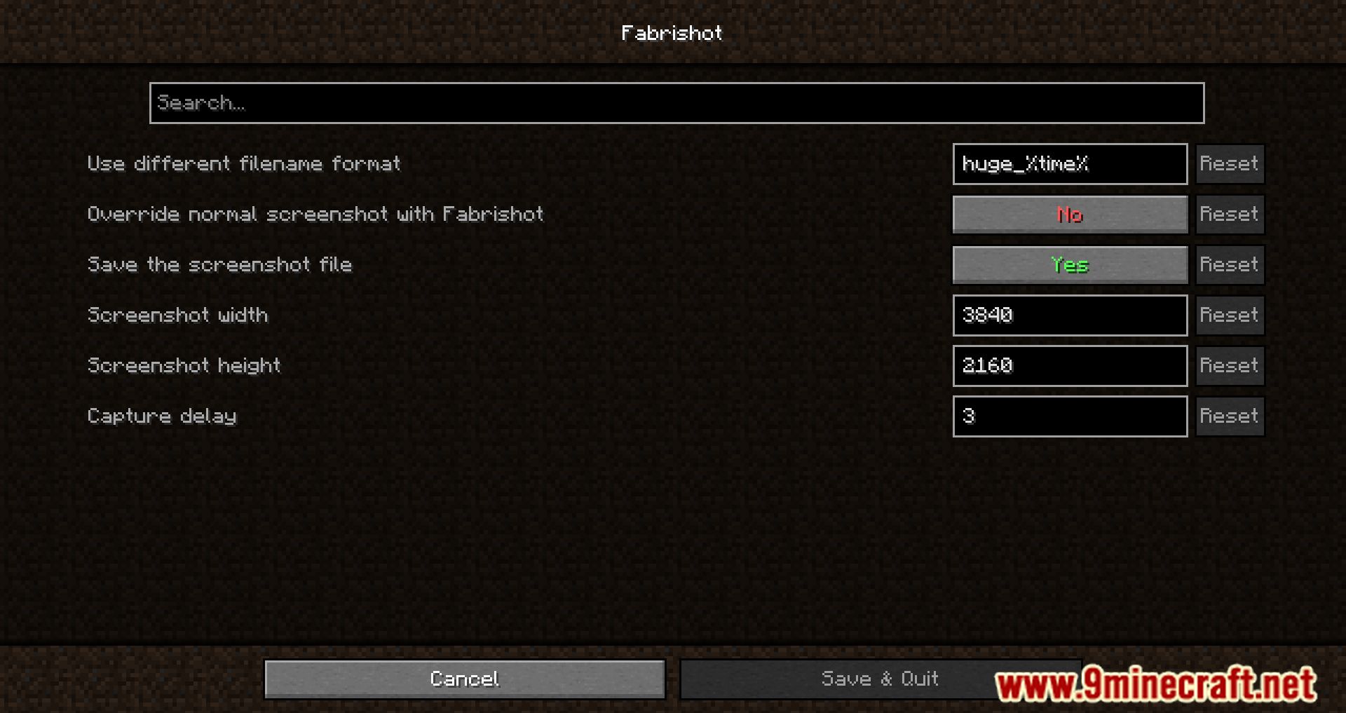 Fabrishot Mod (1.20.4, 1.19.4) - Take Pictures With Different Resolutions 2