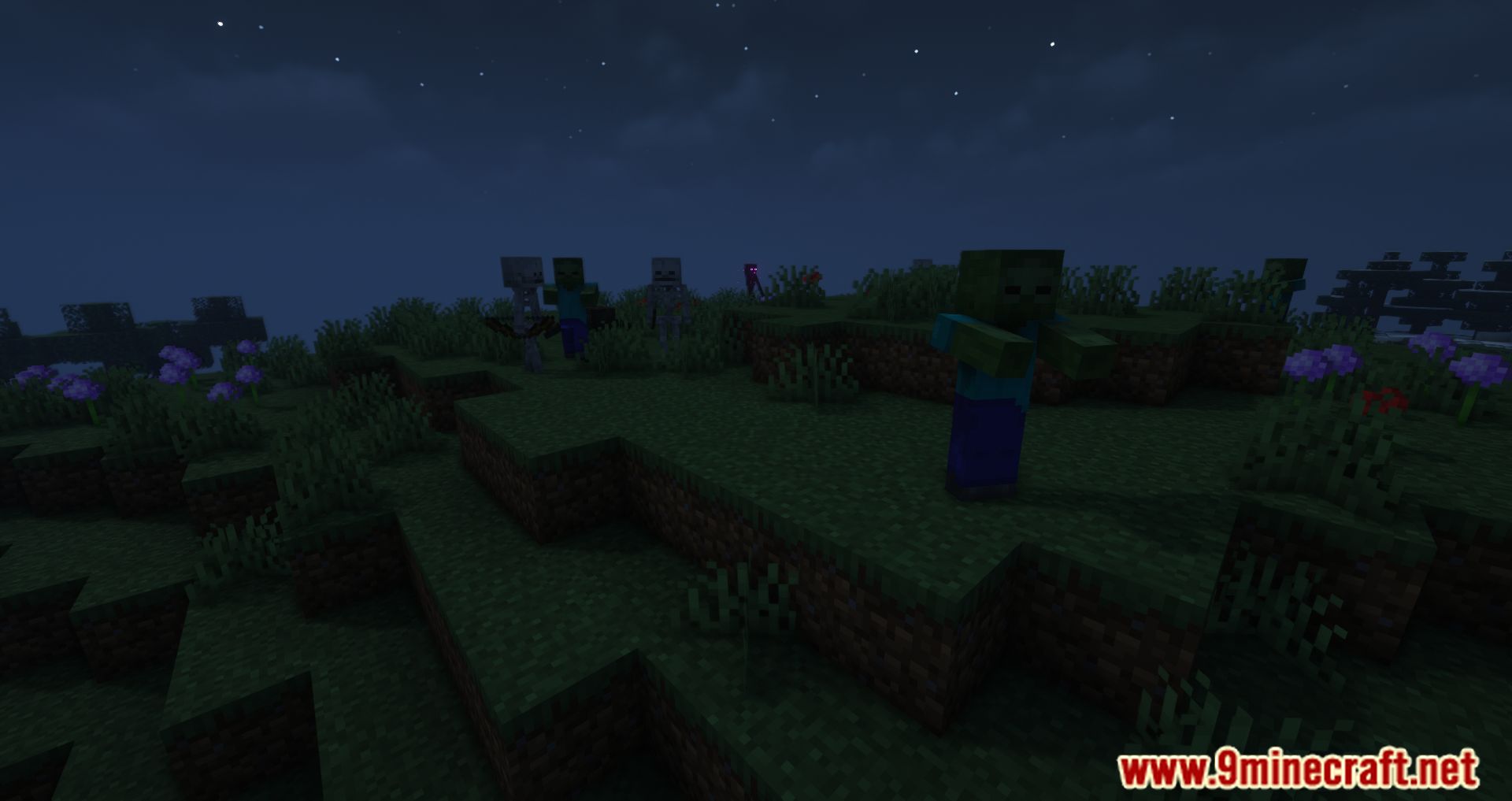 Farsighted Mobs Mod (1.20.4, 1.19.4) - Beware Of Your Enemies 6