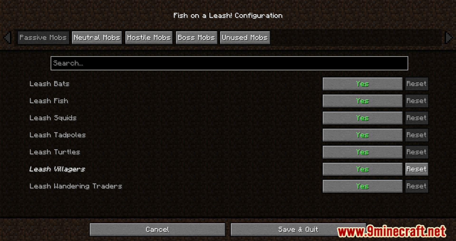 Fish On A Leash Mod (1.19.3, 1.18.2) - Lead All Creatures 7