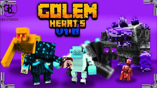 Golem Heart’s Addon (1.20, 1.19) – MCPE/Bedrock Mod Thumbnail