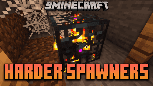 Harder Spawners Mod (1.20.6, 1.20.1) – New Mechanism Of The Spawner Cage Thumbnail