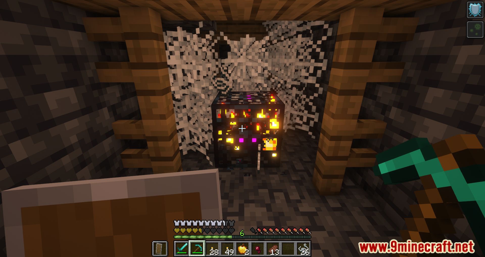 Harder Spawners Mod (1.20.4, 1.19.4) - New Mechanism Of The Spawner Cage 12