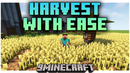 Harvest With Ease Mod (1.20.4, 1.19.4) – Harvest Everything Easier Thumbnail