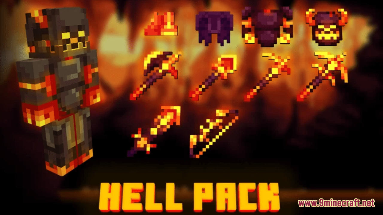 Hell Resource Pack (1.20.6, 1.20.1) - Texture Pack 1