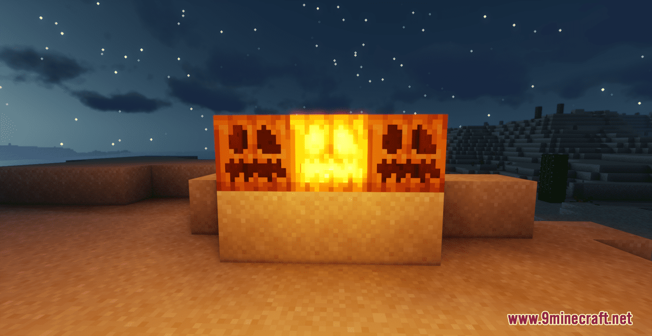 Hollow Pumpkins Resource Pack (1.20.6, 1.20.1) - Texture Pack 2