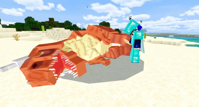 Mesozoic Addon (1.19) - MCPE/Bedrock Arktoon Mod 12