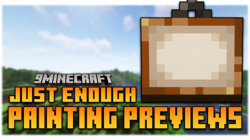 Just Enough Painting Previews Mod (1.20.1, 1.19.4) – An Add-On Version Of Just Enough Items Mod Thumbnail