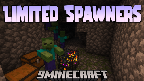 Limited Spawners Mod (1.20.6, 1.20.1) – Small Functionality For Spawner Thumbnail