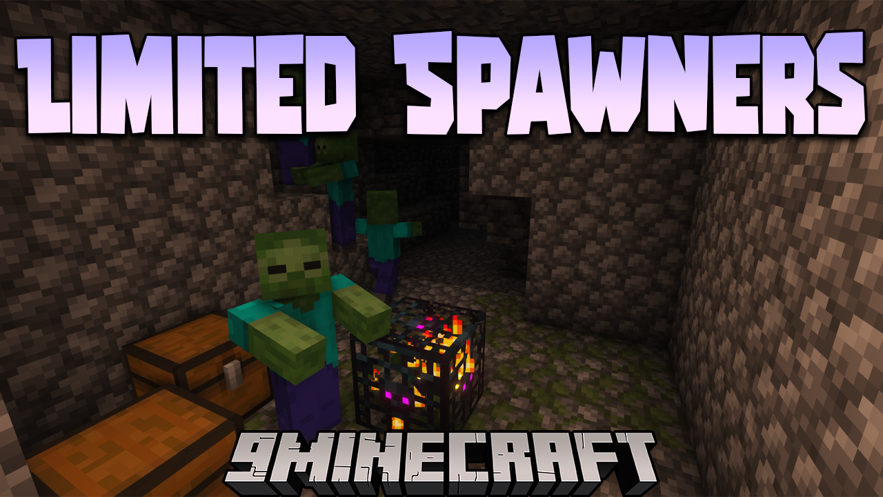 Limited Spawners Mod (1.20.4, 1.19.2) - Small Functionality For Spawner 1