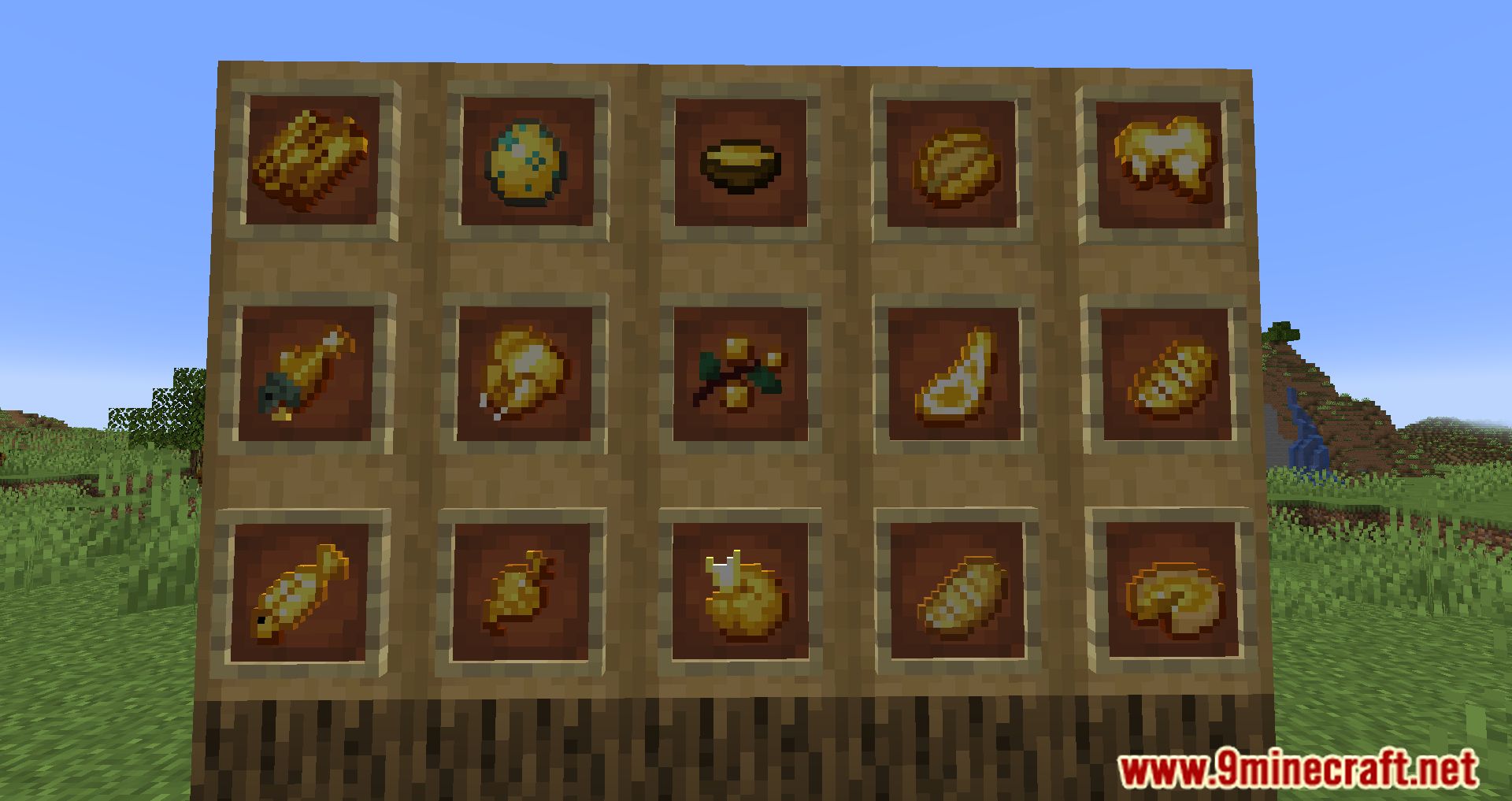 Midas Hunger Mod (1.20.4, 1.19.4) - Gold Plated Food 2