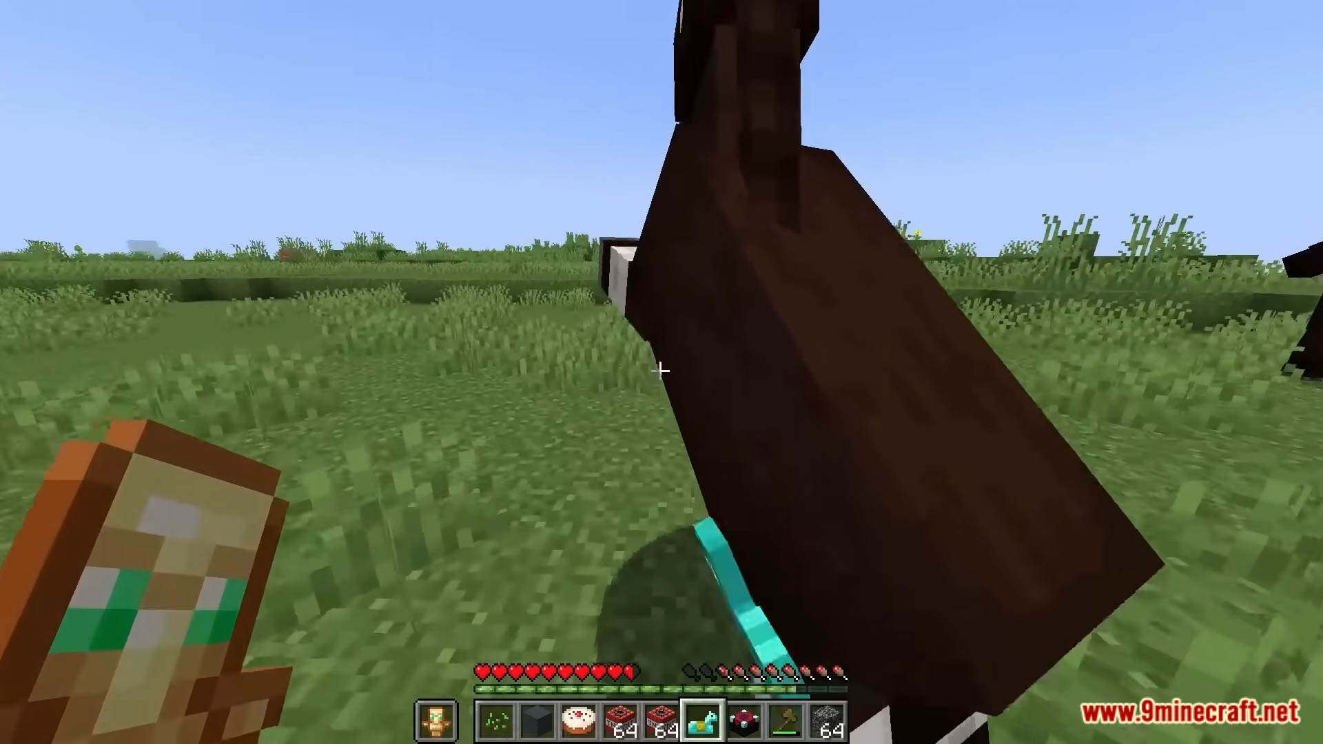 Minecraft But Cows Drop Broken Items Data Pack (1.19.3, 1.18.2) 5