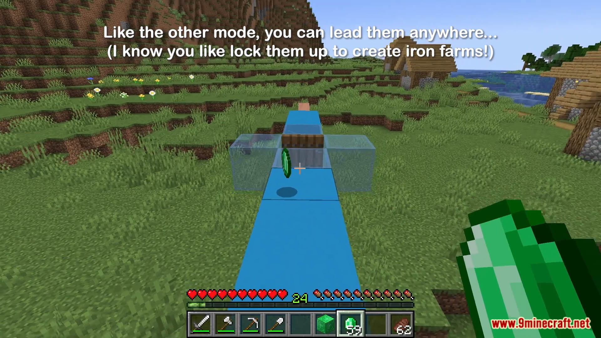 Minecraft But Villagers Get Attracted By Emeralds Data Pack (1.19.3, 1.18.2) 16