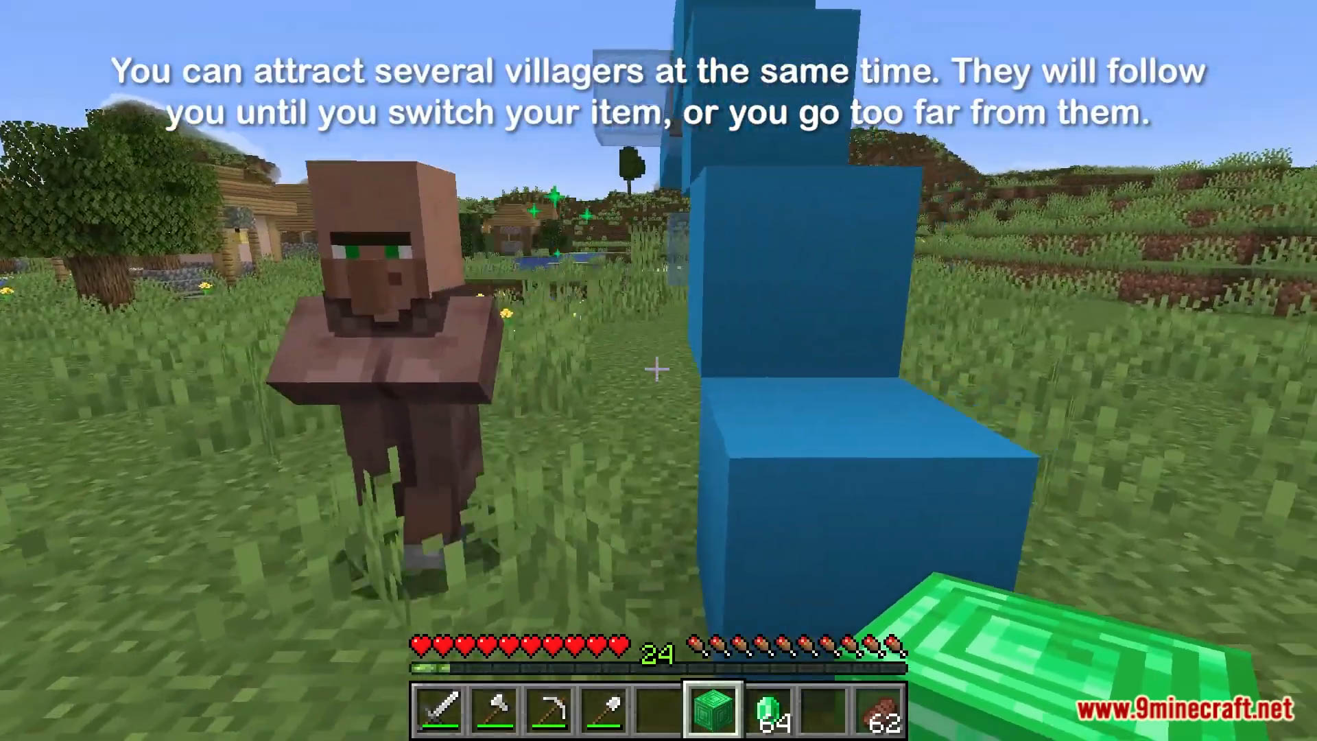 Minecraft But Villagers Get Attracted By Emeralds Data Pack (1.19.3, 1.18.2) 9