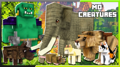 Mo’ Creatures Addon (1.19) – MCPE/Bedrock Mod Thumbnail