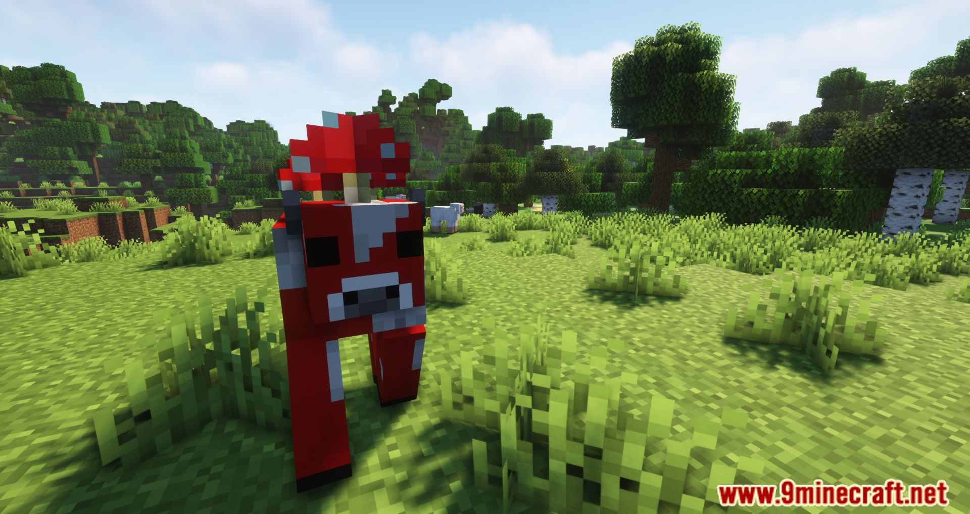 Mooshroom Spawn Mod (1.20.4, 1.19.4) - Mooshrooms Appear In The Wild. 6