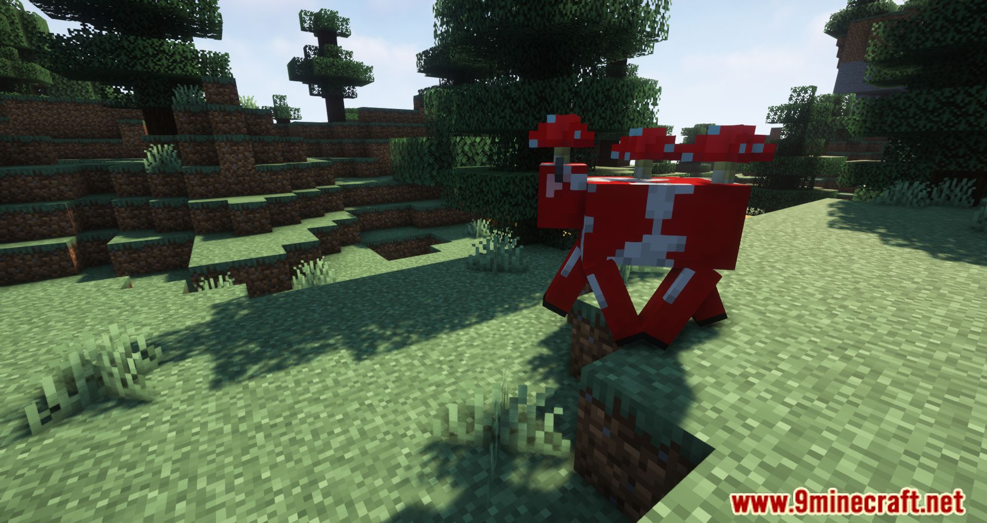 Mooshroom Spawn Mod (1.20.4, 1.19.4) - Mooshrooms Appear In The Wild. 7