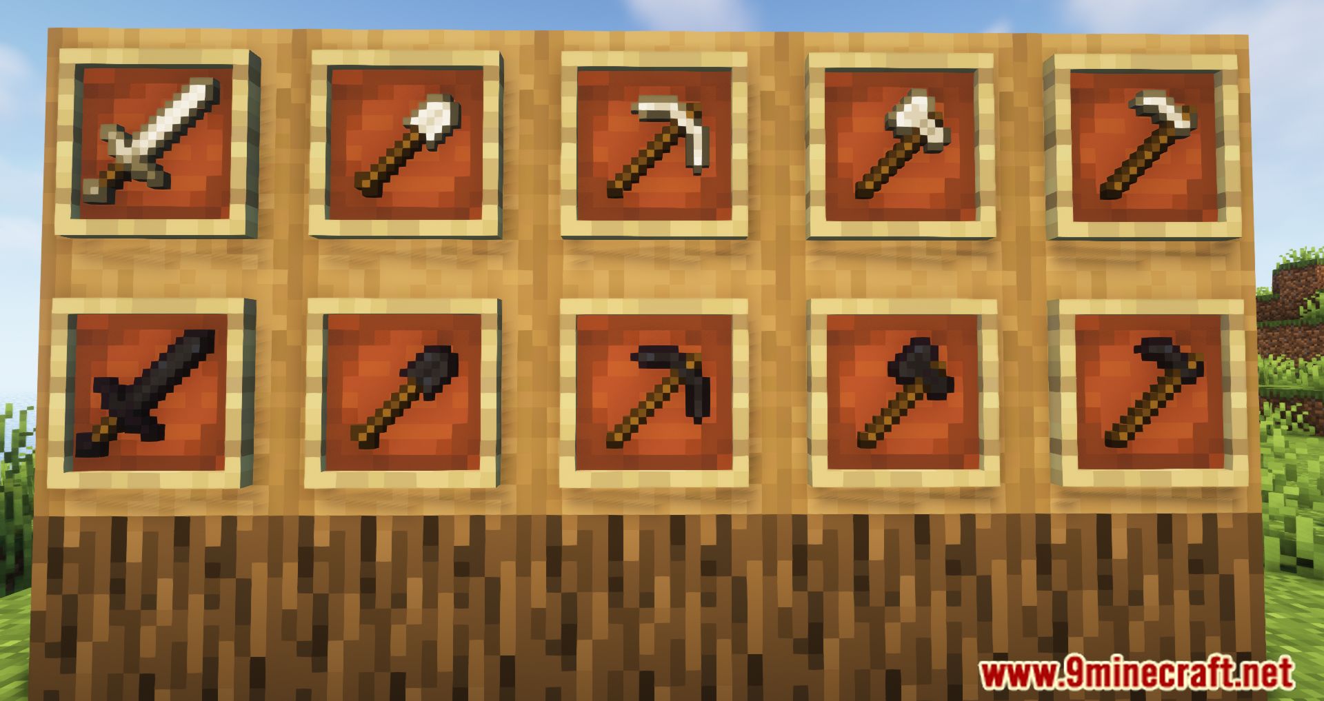 More Vanilla Tools Mod (1.20.1, 1.19.4) - More Types Of Tools 2