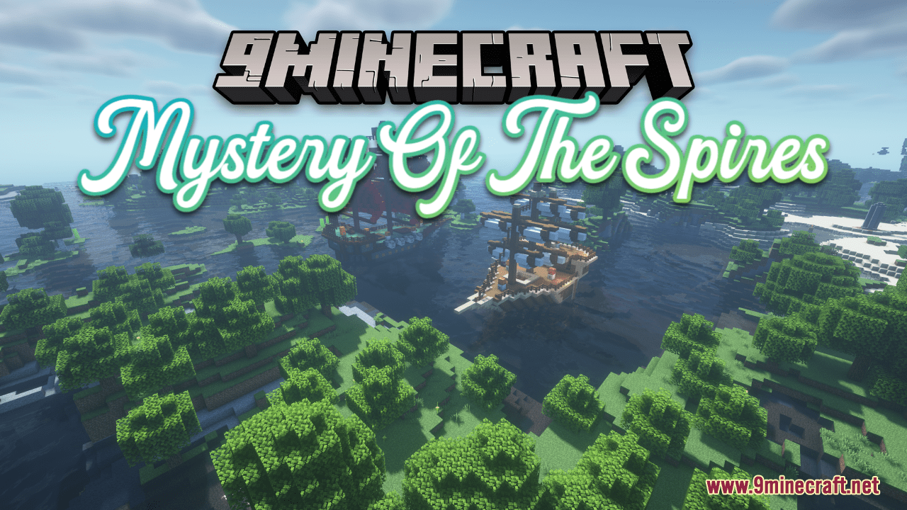 Mystery Of The Spires Map (1.21.1, 1.20.1) - A reminiscence experience 1