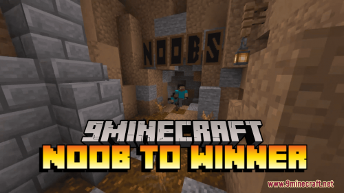 Noob To Winner Map (1.21.1, 1.20.1) – Don’t Just Be A Noob! Thumbnail