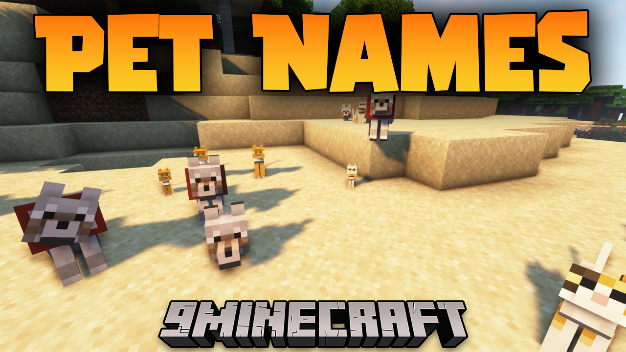 Pet Names Mod (1.21, 1.20.1) - Make Pets More Memorable 1