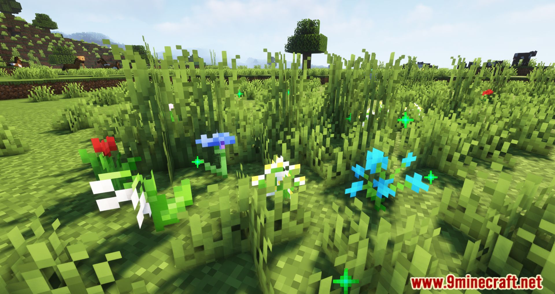 Random Bone Meal Flowers Mod (1.20.4, 1.19.4) - Randomizes The Flowers Spawned 9