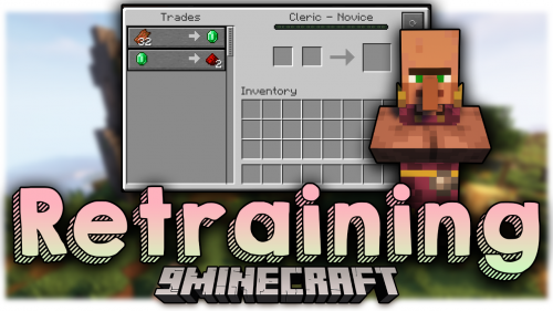 Retraining Mod (1.20.4, 1.19.4) – Allows The User To Recycle Villager Trades Thumbnail