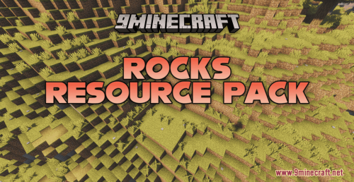 Rocks Resource Pack (1.20.6, 1.20.1) – Texture Pack Thumbnail