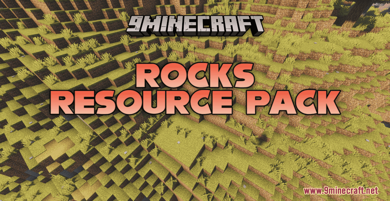 Rocks Resource Pack (1.20.6, 1.20.1) - Texture Pack 1