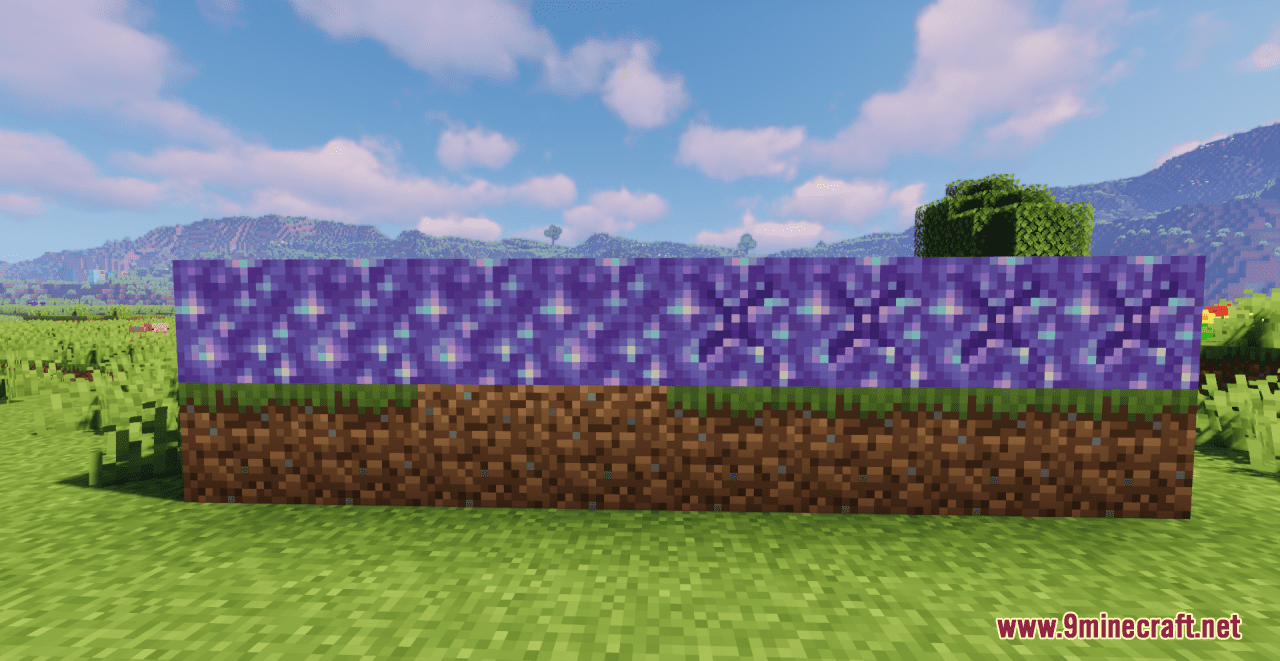 S33R Rainbow Amethyst Resource Pack (1.20.6, 1.20.1) - Texture Pack 2