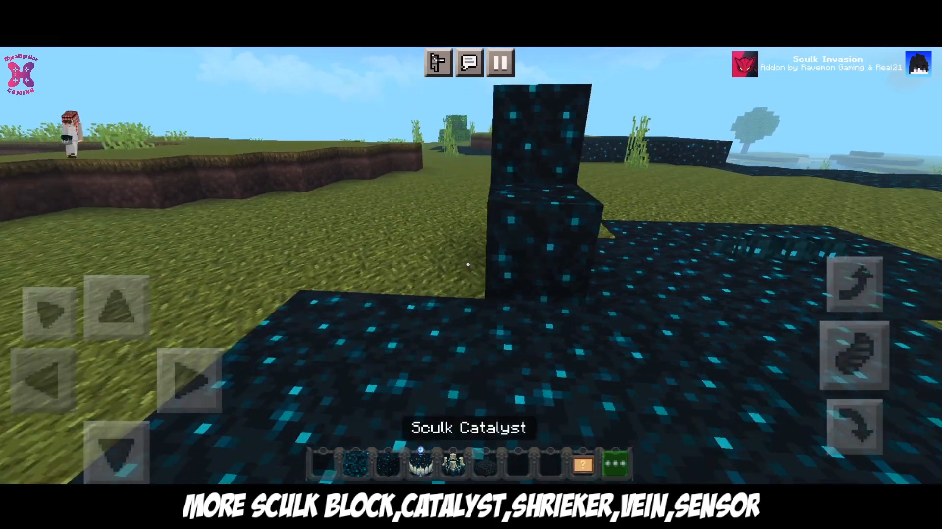 Sculk Invasion Addon (1.19) – MCPE/Bedrock Mod 19